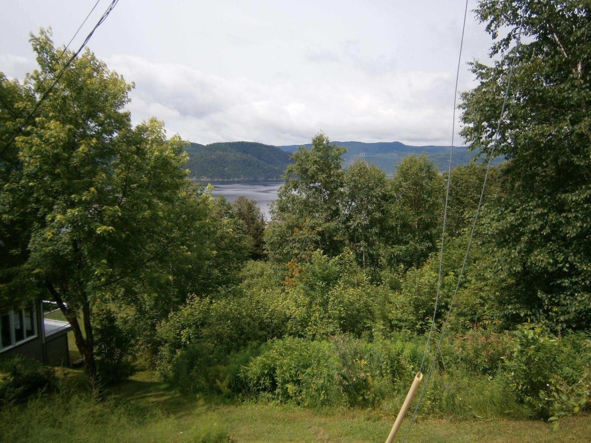 Panoramique Du Fjord Apartment LʼAnse-Saint-Jean Exterior foto