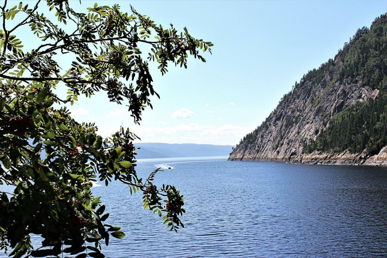 Panoramique Du Fjord Apartment LʼAnse-Saint-Jean Exterior foto